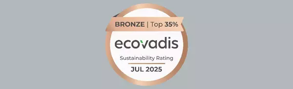 Ecovadis Bronze-Medaille 2025